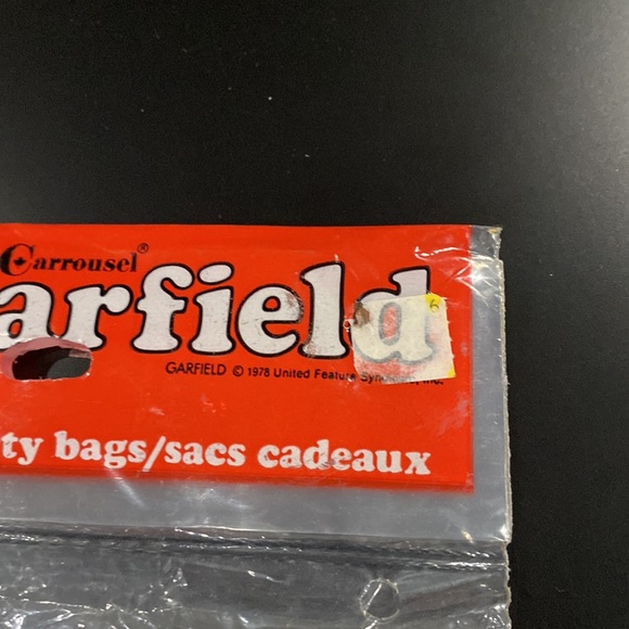 NEW: Garfield Birthday Party Loot Bags - Pack of 10 - Picture 6 of 6